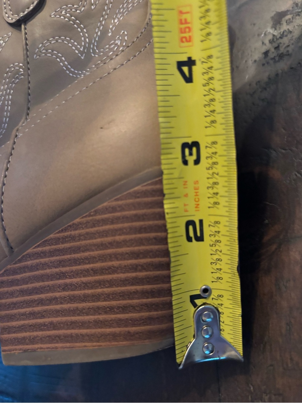 Indigo Rd. Alydia Tan Western Ankle Boots Women's Cowgirl Size 7.5 Boho Country - Picture 6 of 13